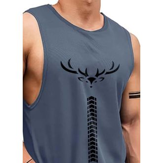AUSK Vest for Men || Gym Sports Men Tshirt || Summer wear Regular Fit T-Shirt for Men