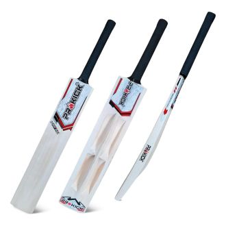 Prokick Burst Max Kashmir Willow Cricket Bat | Scoop Design Full Size Cricket Bat | Suitable for Soft and Light Tennis Ball (Size: Short Handle)