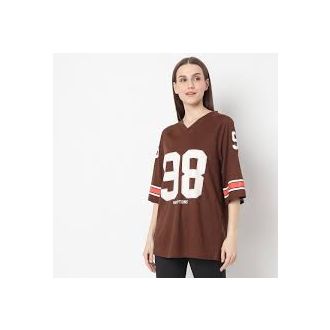 Oversized T-Shirt With Sports